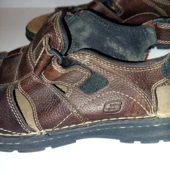 Skechers Chunky Mens Platform Fisherman Sandal sz 12 - Picture 6 of 9